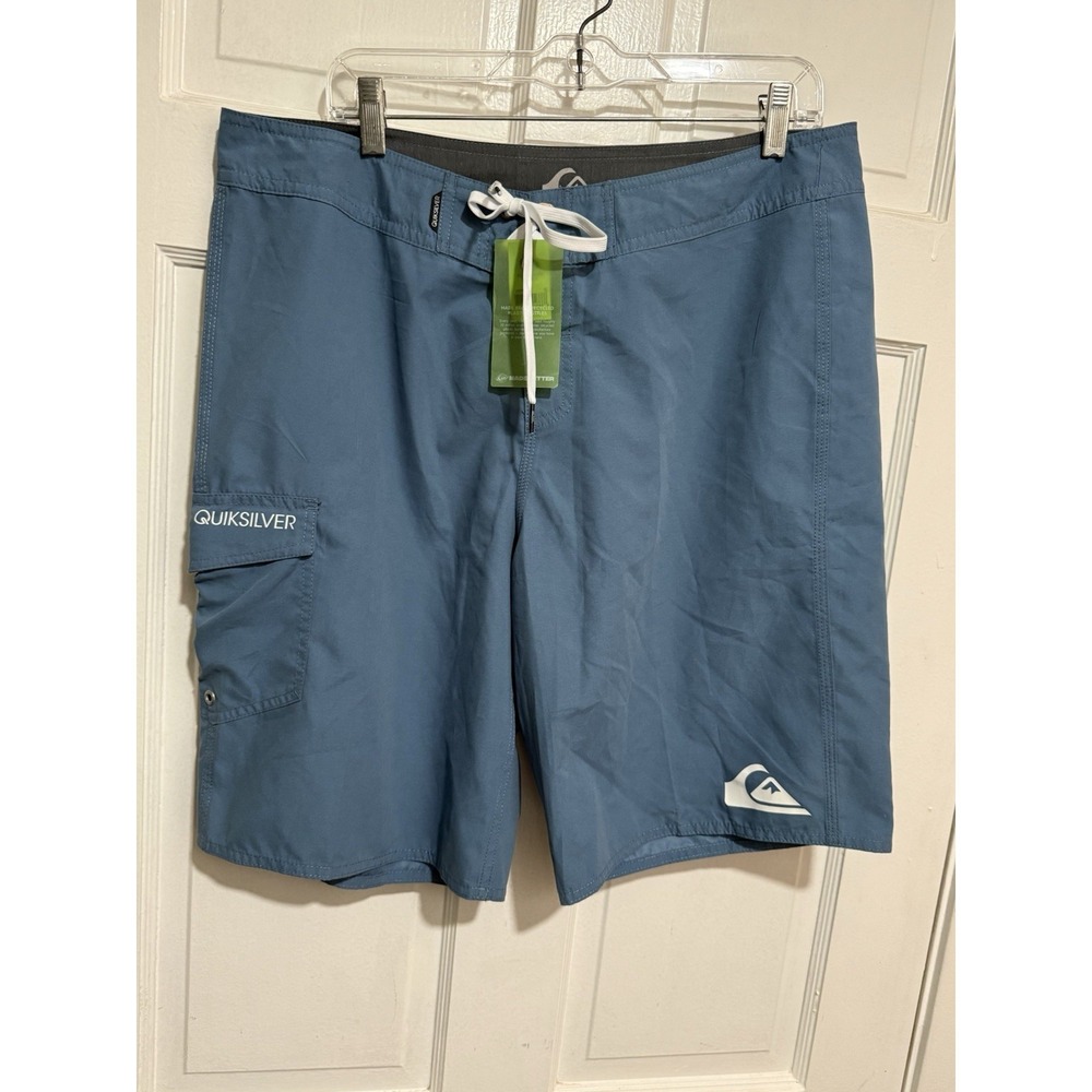 New Size 36 Men's Quicksilver Blue Board Shorts